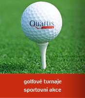 Golfové turnaje, sportovní akce